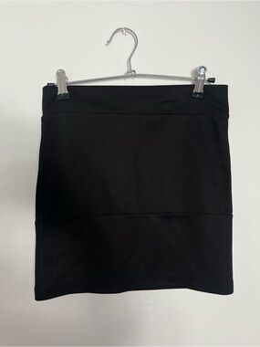 Groggy Black Bodycon Mini Skirt